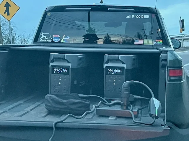 Rivian R1T R1S Charging w/portable battery? IMG_4469