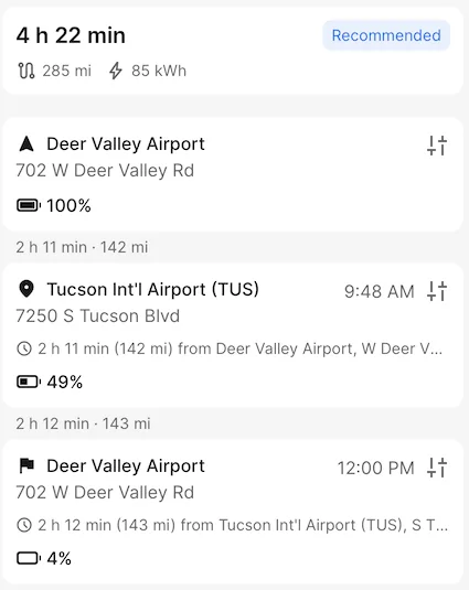 Rivian R1T R1S Anyone have R2 highway driving range to share? (I'm sure the color you picked looks great) PHX-TUS-PHX R2