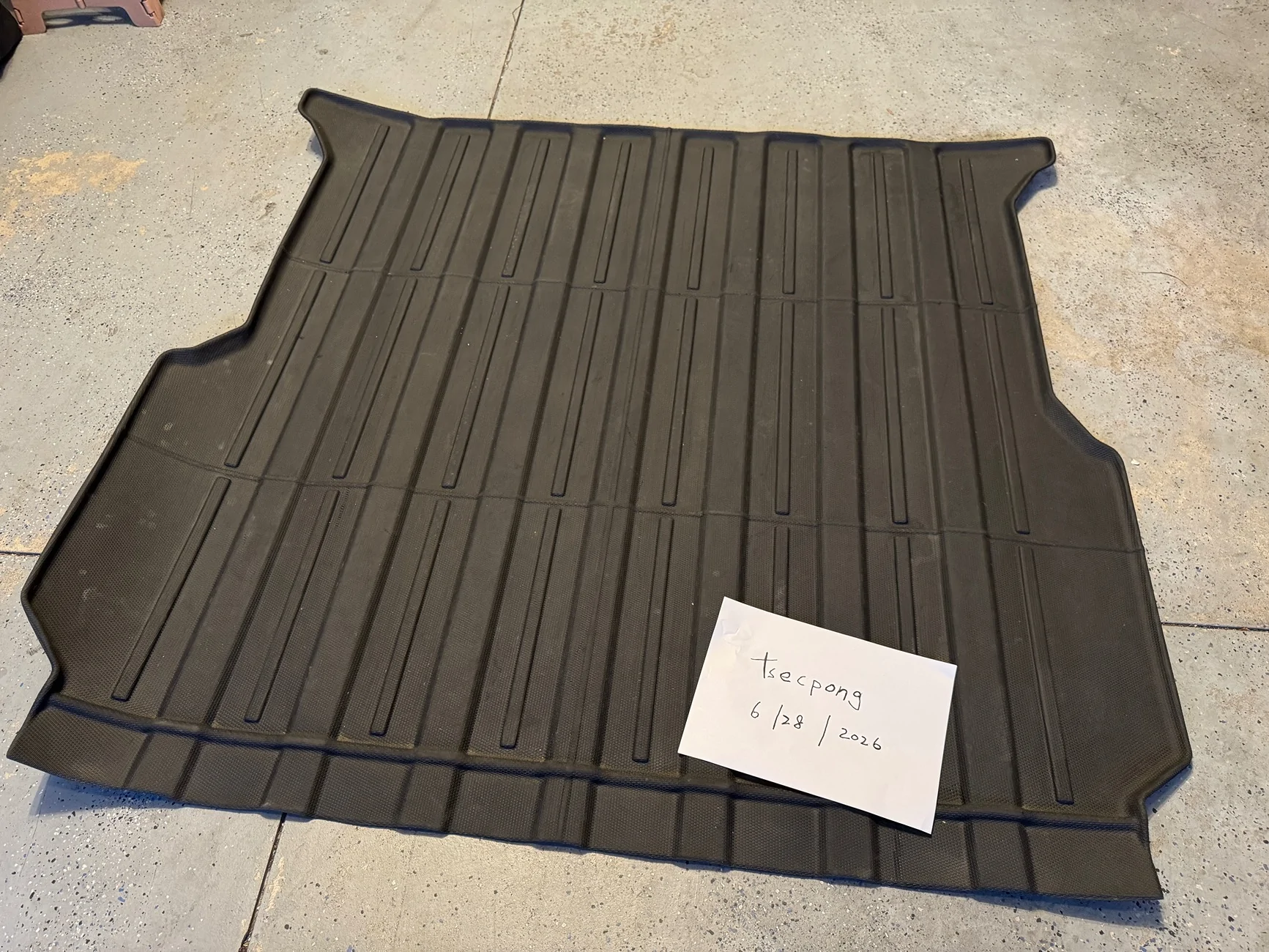 Rivian R1T R1S BestEvMod R1T Truck Bed Mat Liner Foldable IMG_9338