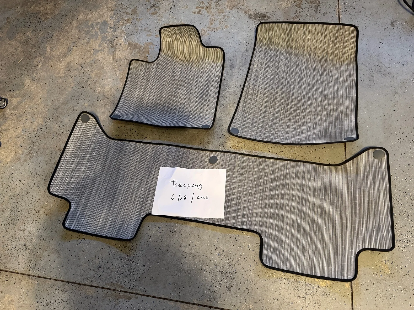 Rivian R1T R1S R1T Gen 1 Chilewich Mats IMG_9345