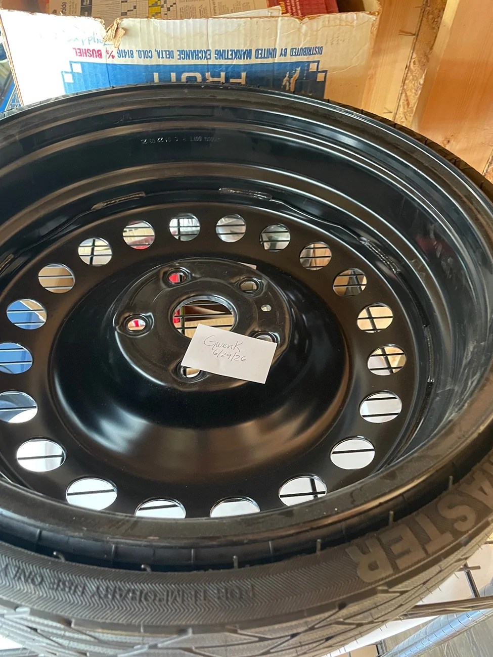 Rivian R1T R1S R1S Compact Spare Tire, 22," $400 IMG_5744