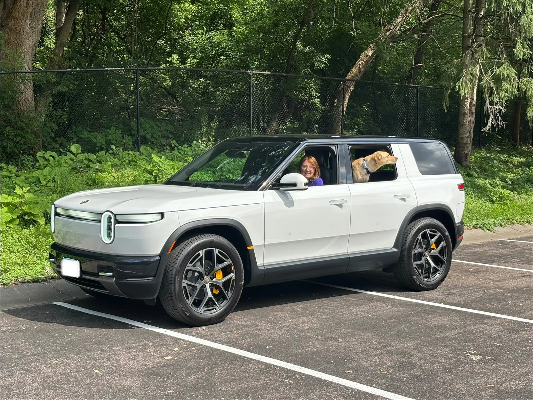 Rivian R1T R1S Picked up our R2 this morning (June 29). So far so good. VIN 1588. IMG_5725