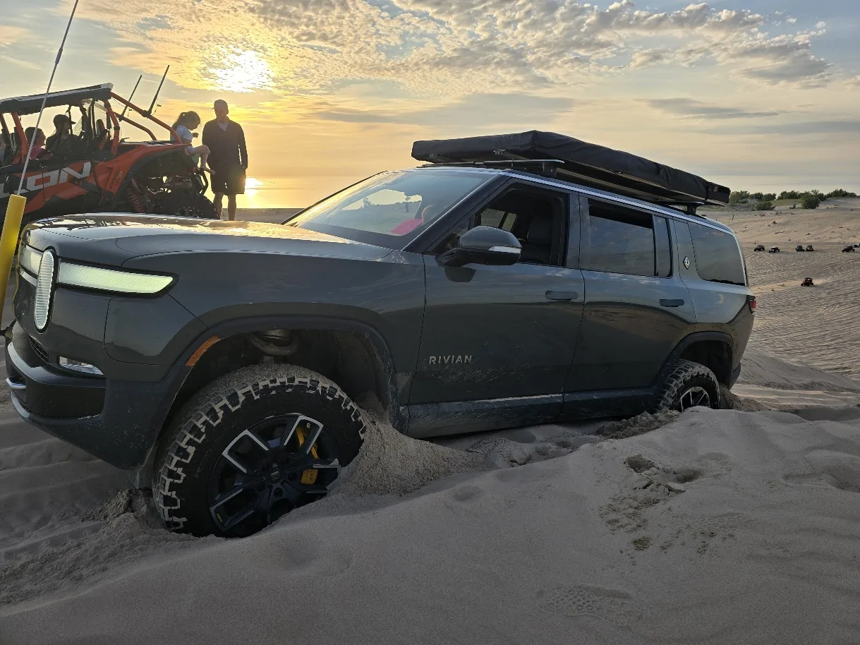 Rivian R1T R1S 1 Month Away - Buckeye State Rivian Club Silver Lake Sand Dunes Weekend! 20250718_202757 (1)