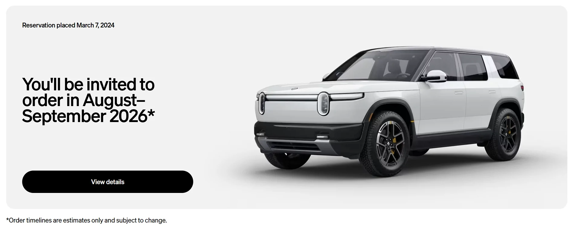 Rivian R1T R1S Update on timing now in account 1782838994893-p7