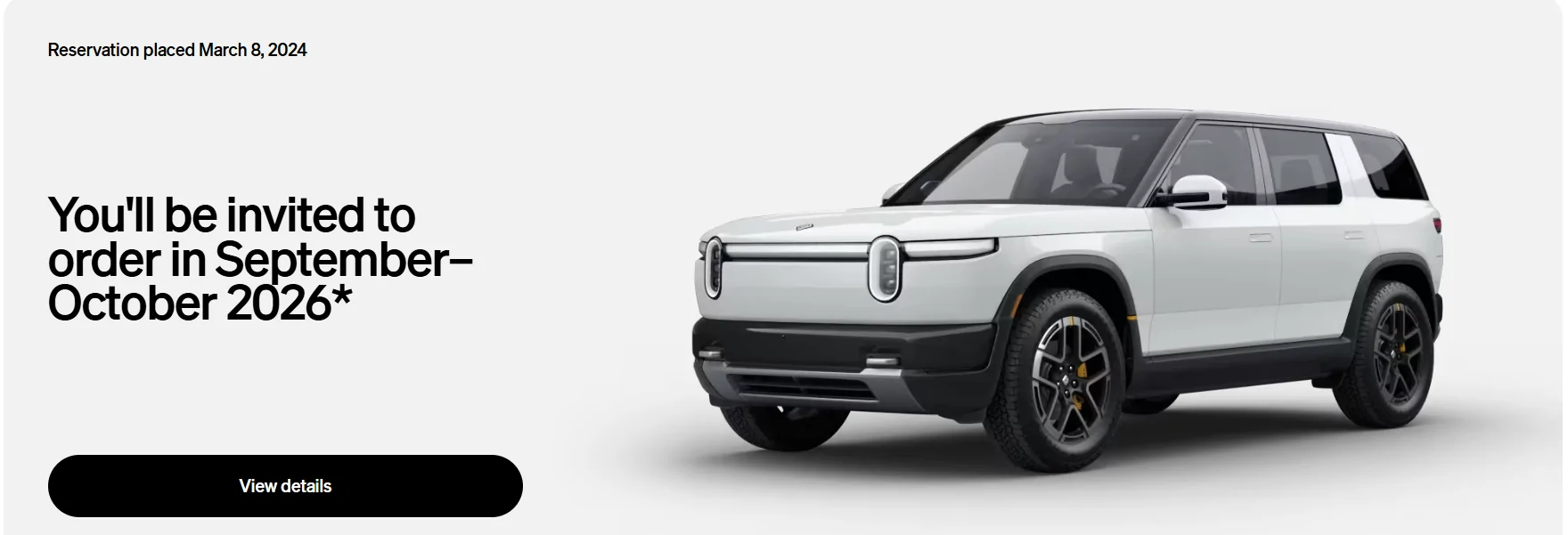 Rivian R1T R1S Update on timing now in account Screenshot 2026-06-30 145553