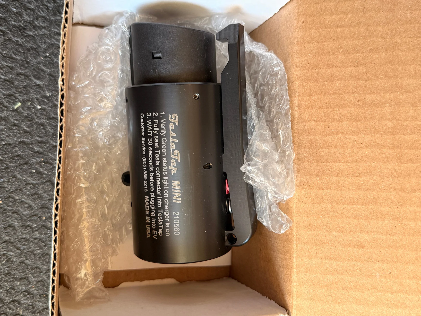 Rivian R1T R1S TeslaTap MINI 60 Amp Charging Adapter - $140 OBO IMG_4414