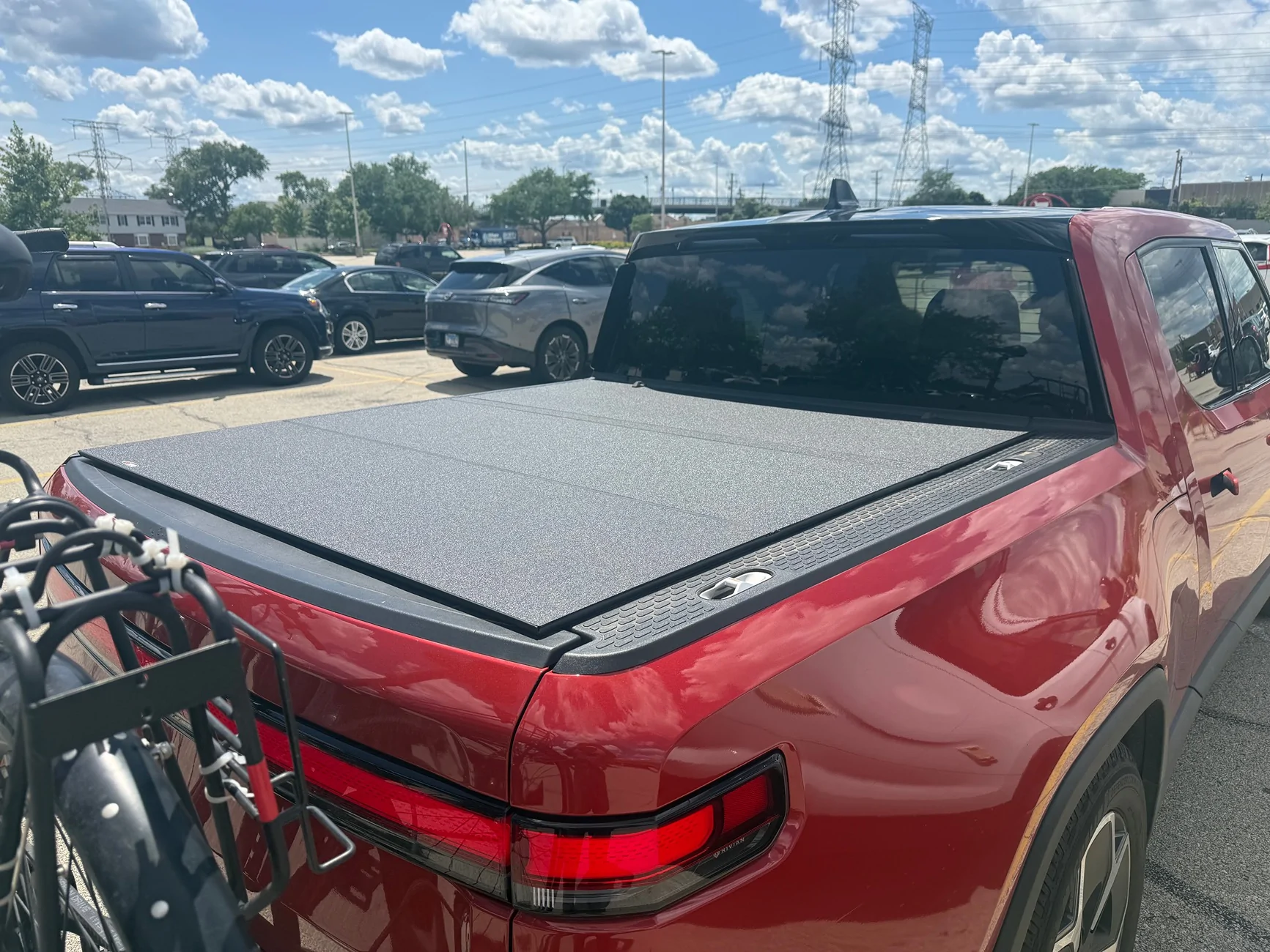 Rivian R1T R1S Cross-country road trip and a LOMAX tonneau cover install by the Agri-Cover crew IMG_4884