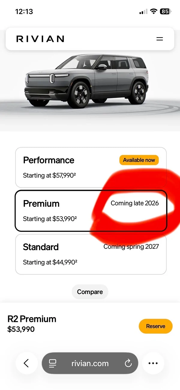 Rivian R1T R1S 20in wheel worse range even with all season tires? IMG_1065