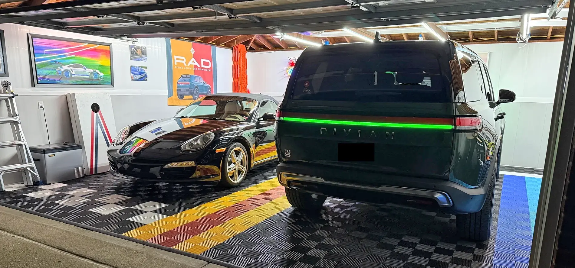 Rivian R1T R1S Garage appreciation thread - show yours 158701-86450b3f2c6655f62b0bcd2a44226c4f