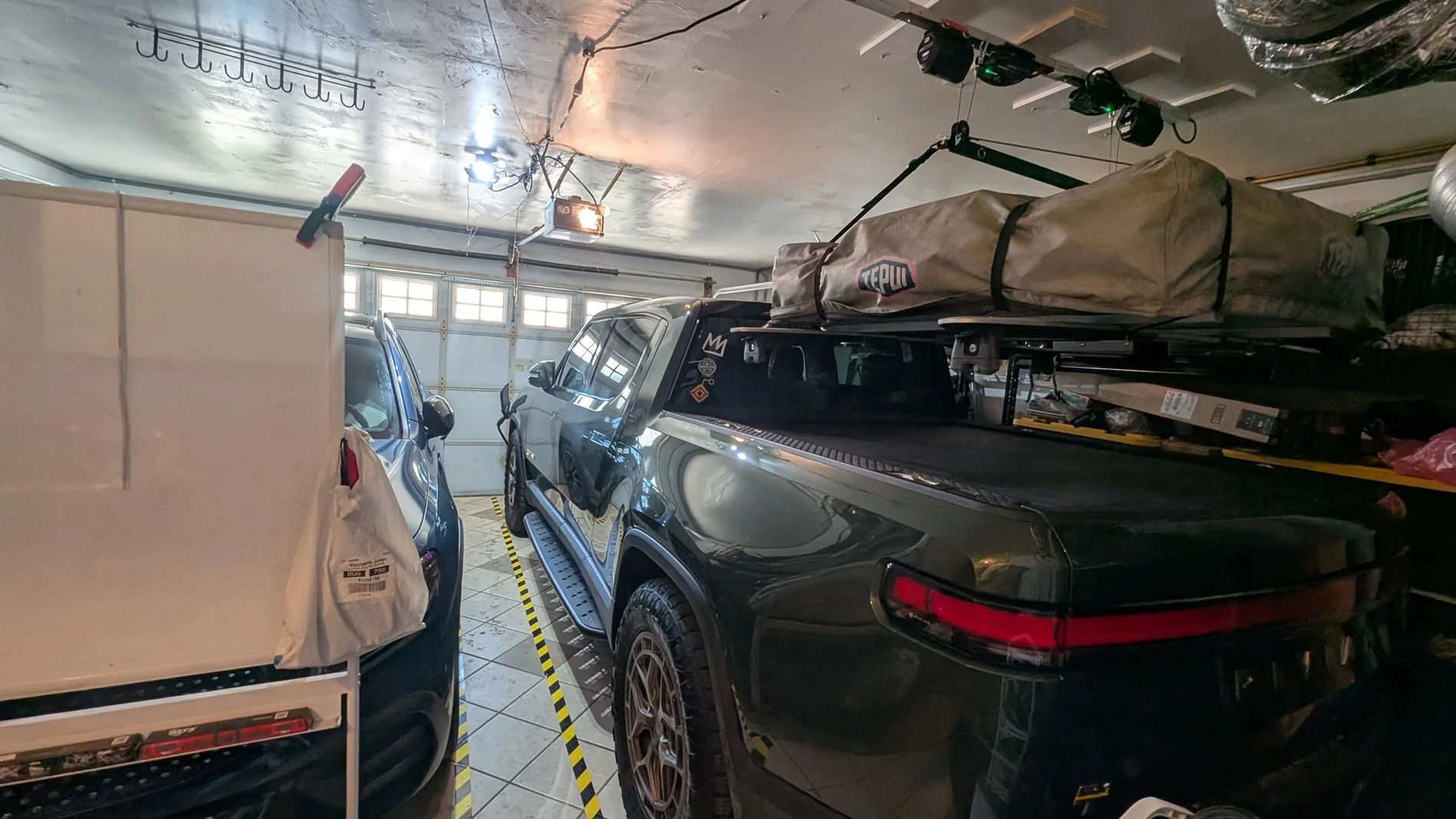 Rivian R1T R1S Garage appreciation thread - show yours garag2