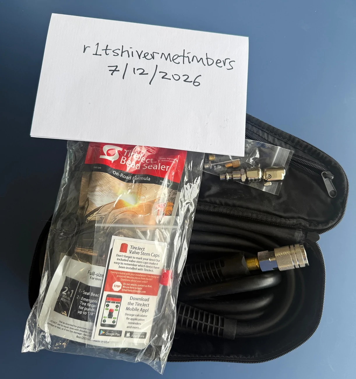 Rivian R1T R1S Rivan/OEM Air Compressor Kit & First Aid Kit - $100 for both compressorkit