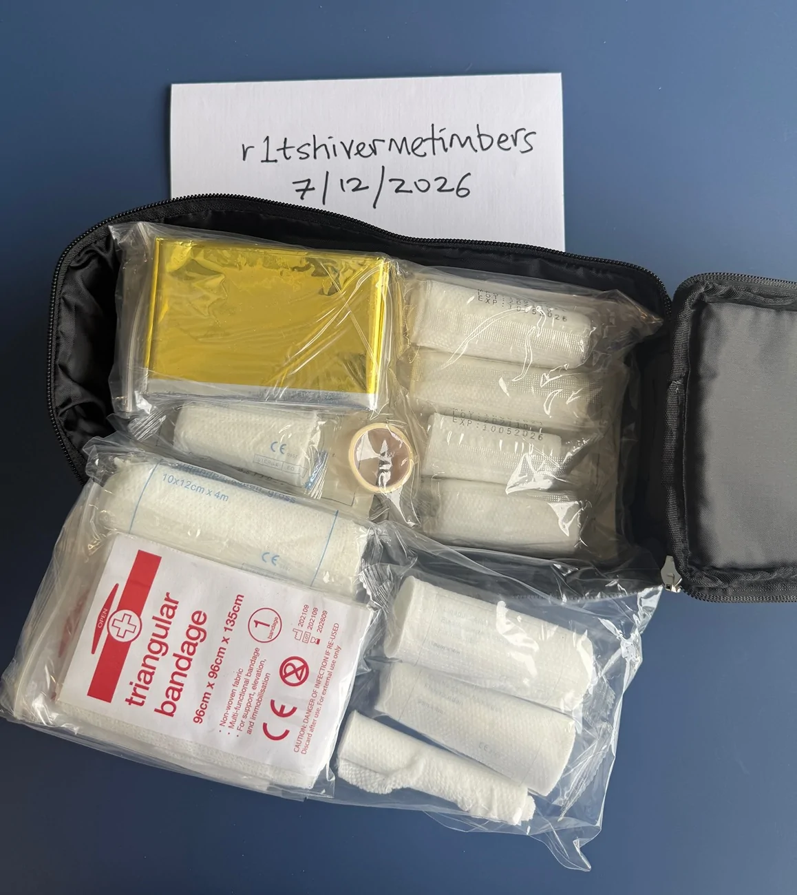 Rivian R1T R1S Rivan/OEM Air Compressor Kit & First Aid Kit - $100 for both 1staid