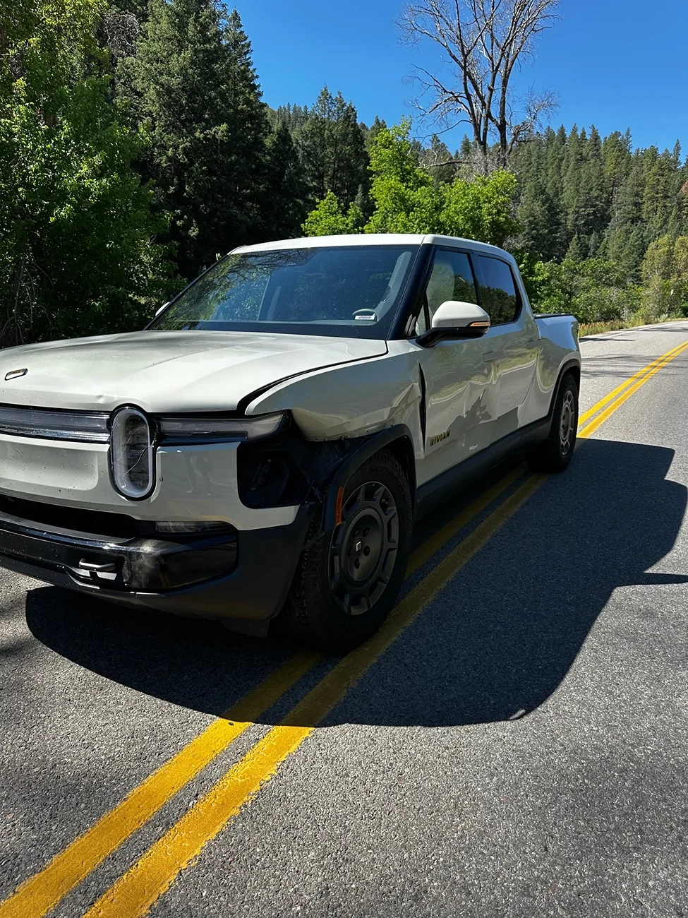Rivian R1T R1S R1T vs Deer-how much $ to repair and how long? IMG_1424