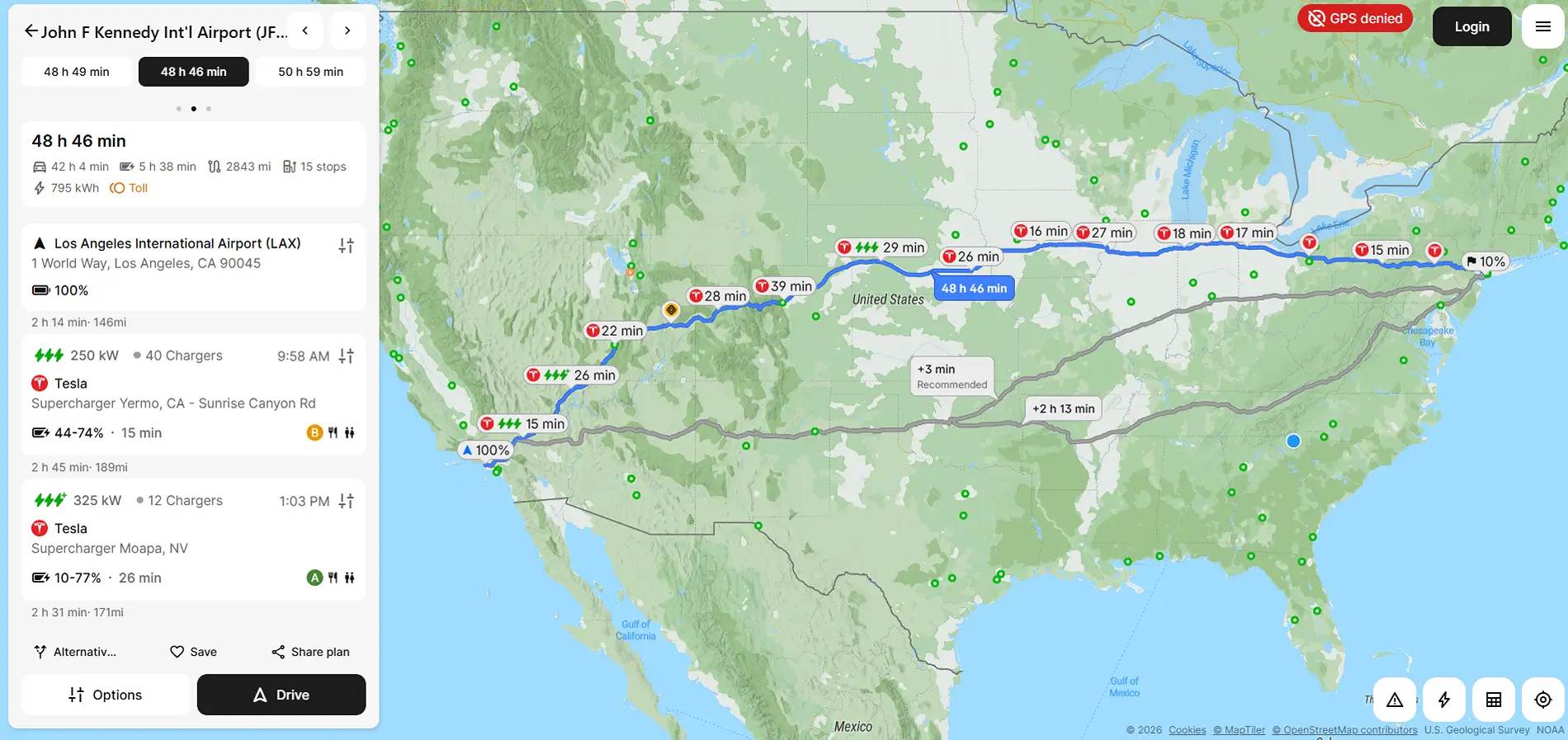 Rivian R1T R1S Coast to coast race: Model Y vs R2 (ABRP simulation) 1784040423443-xt