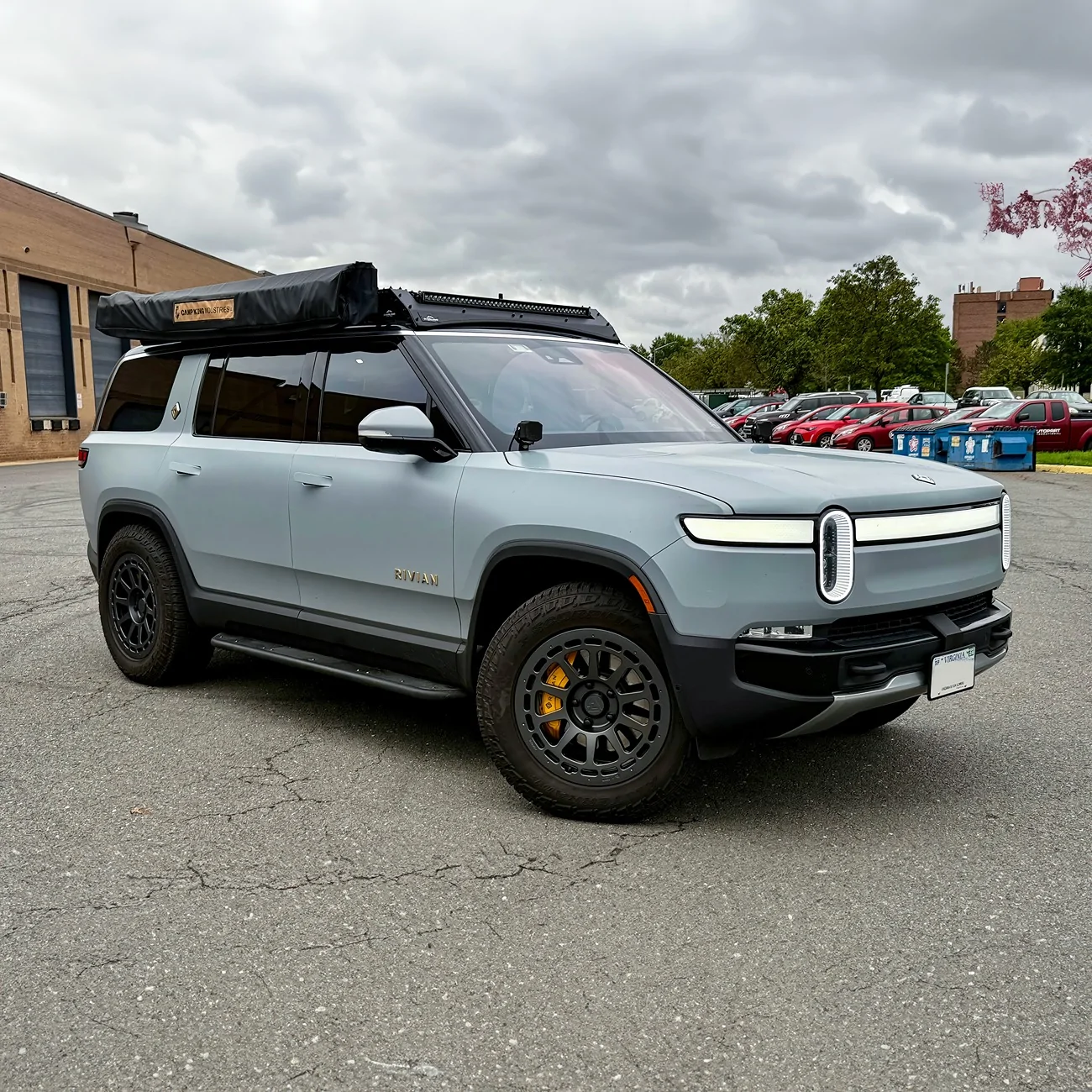 Rivian R1T R1S **NEW** MPP "Mega Terra" Forged Wheels Riv-Anthracite-2