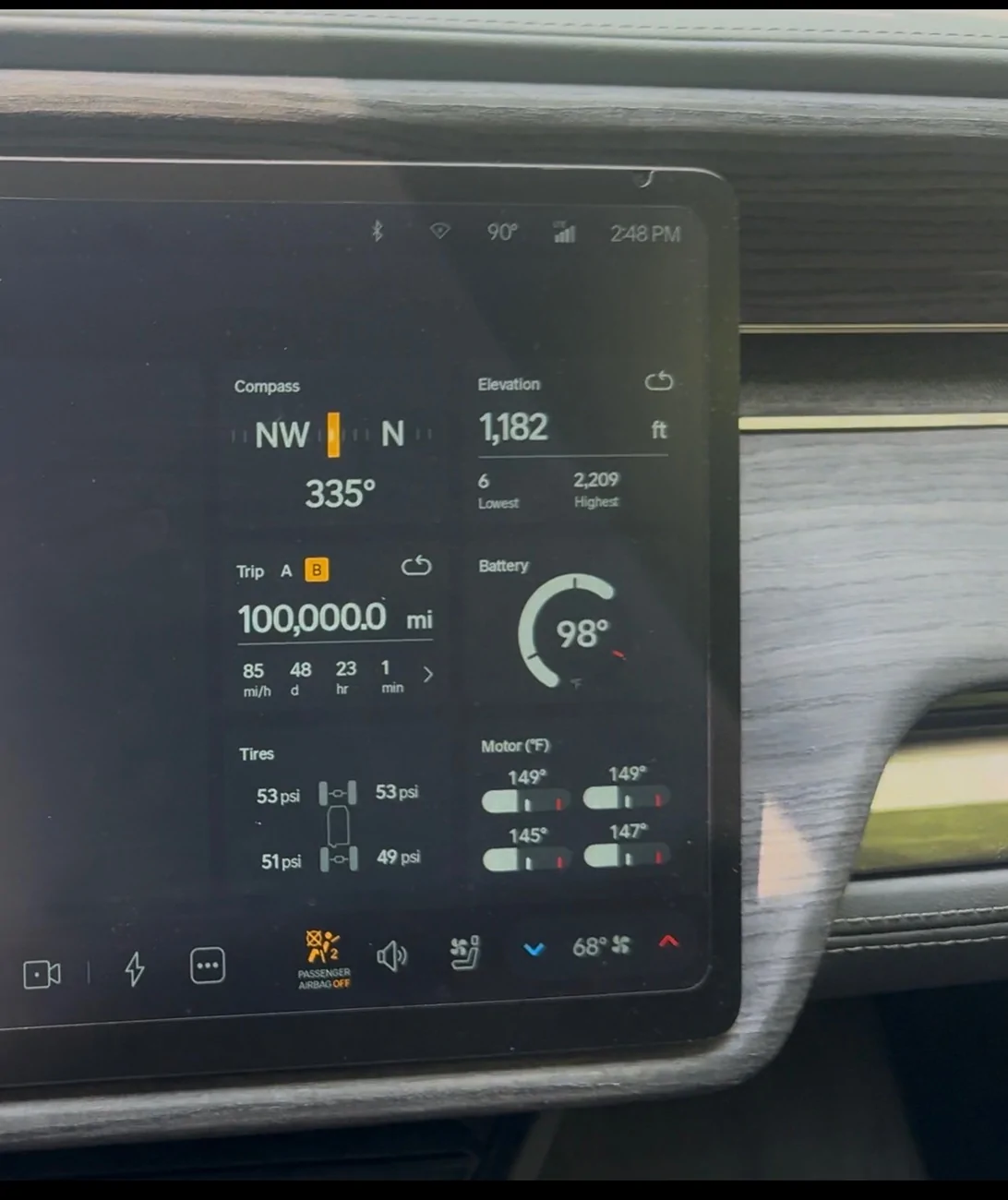 Rivian R1T R1S “100k milestone” Yes and we are not looking back!! IMG_1553