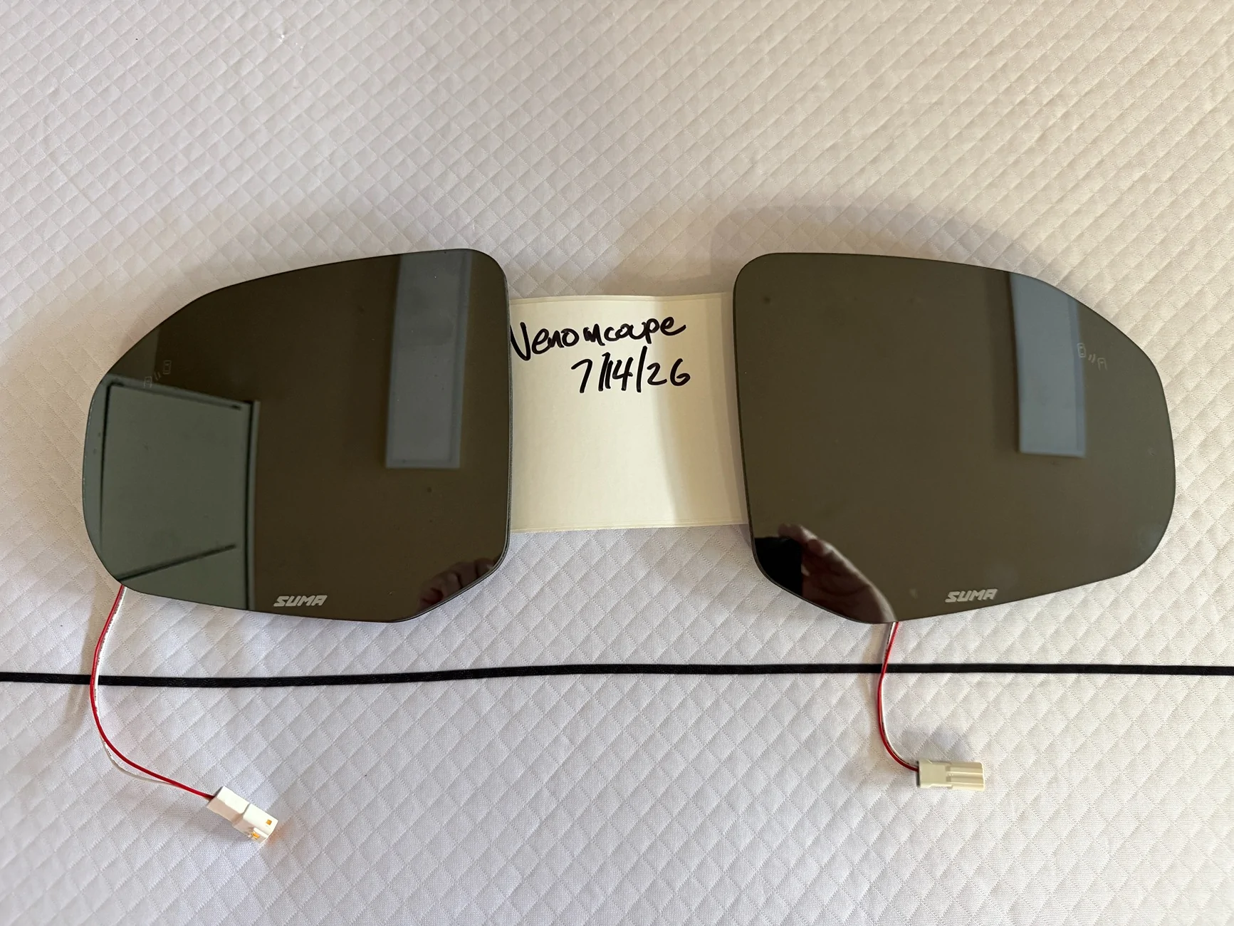 Rivian R1T R1S Rivian R1S or R1T Suma Performance Wide Angle Mirrors IMG_3181