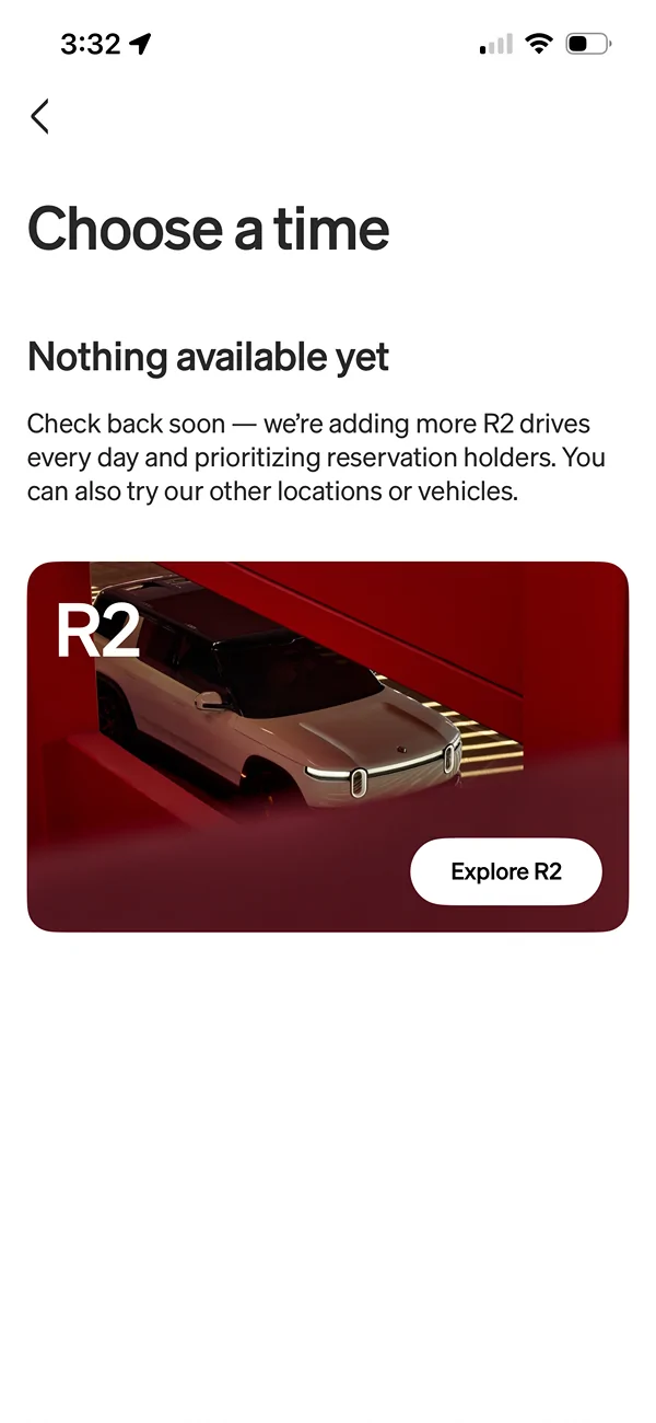 Rivian R1T R1S Pop up delolocations being added - Duncan SC IMG_4787