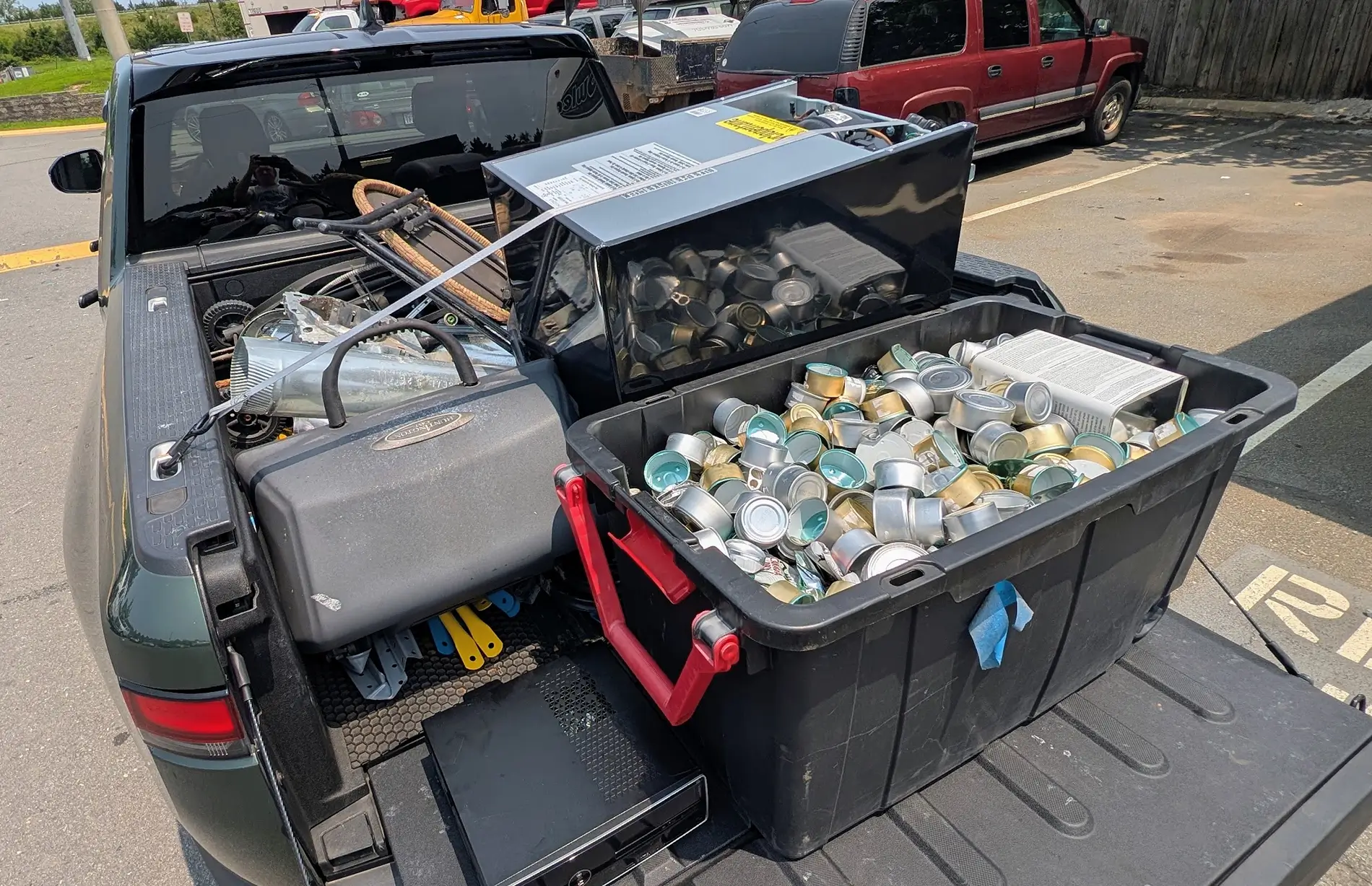 Rivian R1T R1S What Are You Hauling (or Hauled) in your Rivian? 🦾 1784147256560-vc