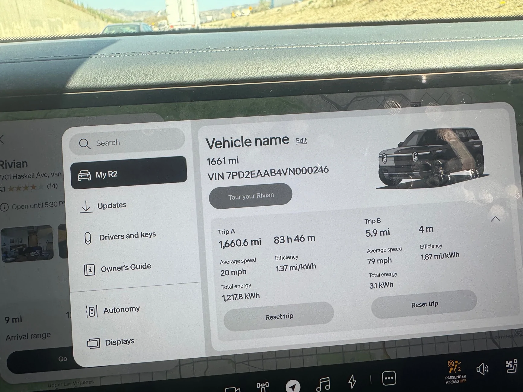 Rivian R1T R1S R2 Highway Efficiency Test: 80 MPH vs 70 MPH Changed Everything IMG_7643