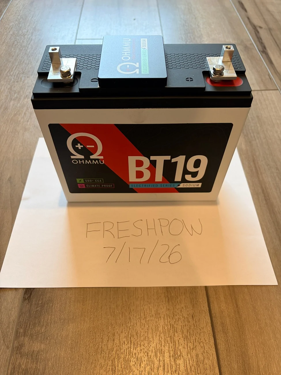 Rivian R1T R1S Single 12v Ohmmu BT19 - Sodium Battery IMG_1485