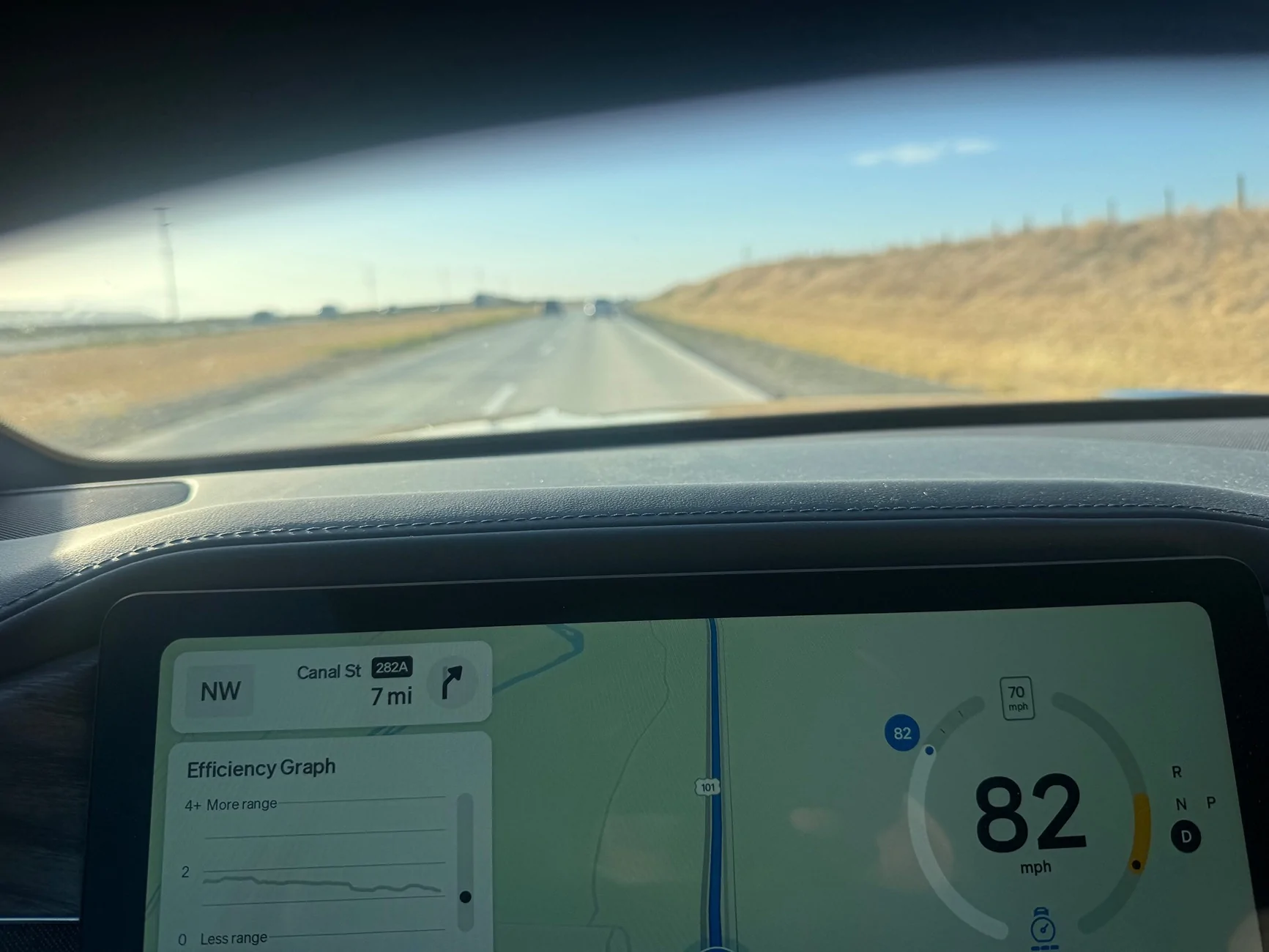 Rivian R1T R1S R2 Highway Efficiency Test: 80 MPH vs 70 MPH Changed Everything IMG_7674