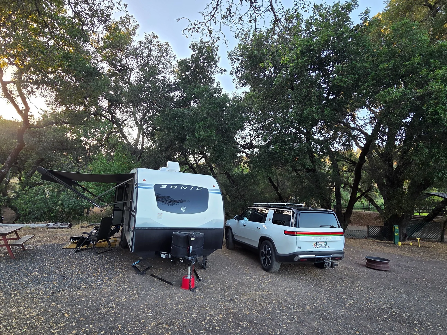 Rivian R1T R1S 2,115 Mile Camping & Towing Travel Trailer through California & Oregon 20260701_200425