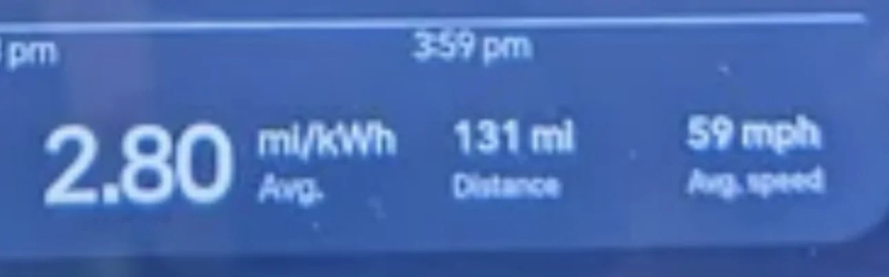 Rivian R1T R1S R2 Highway Efficiency Test: 80 MPH vs 70 MPH Changed Everything IMG_7760
