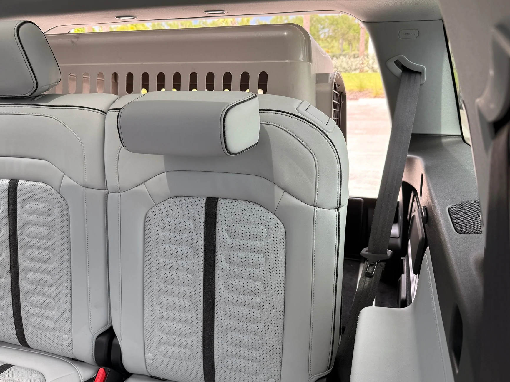 Rivian R1T R1S R2 Cargo / Trunk Cover For Dog Fur IMG_4712