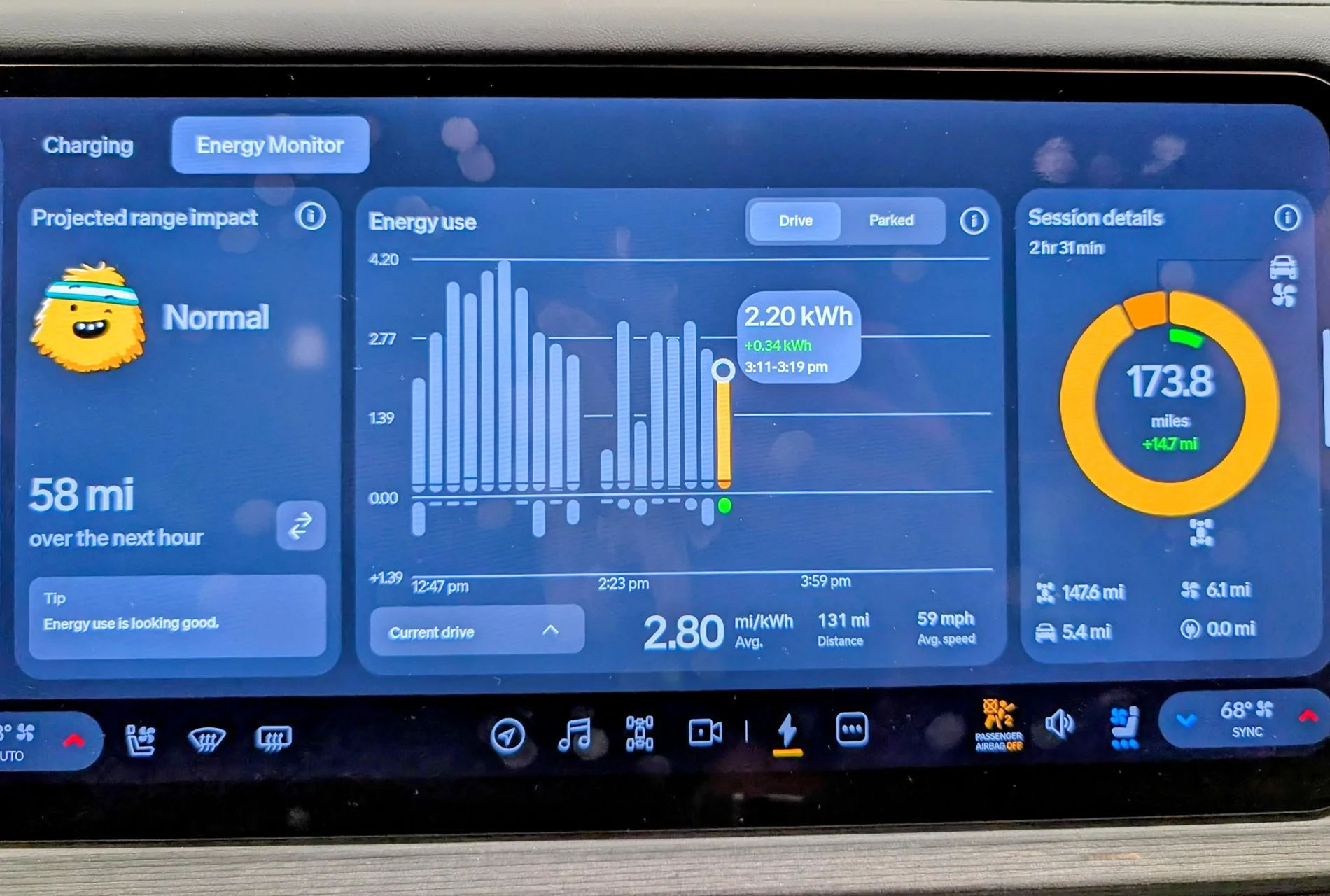 Rivian R1T R1S First short road trip in R2 - Initial range and efficiency hui3ap6z83ah1