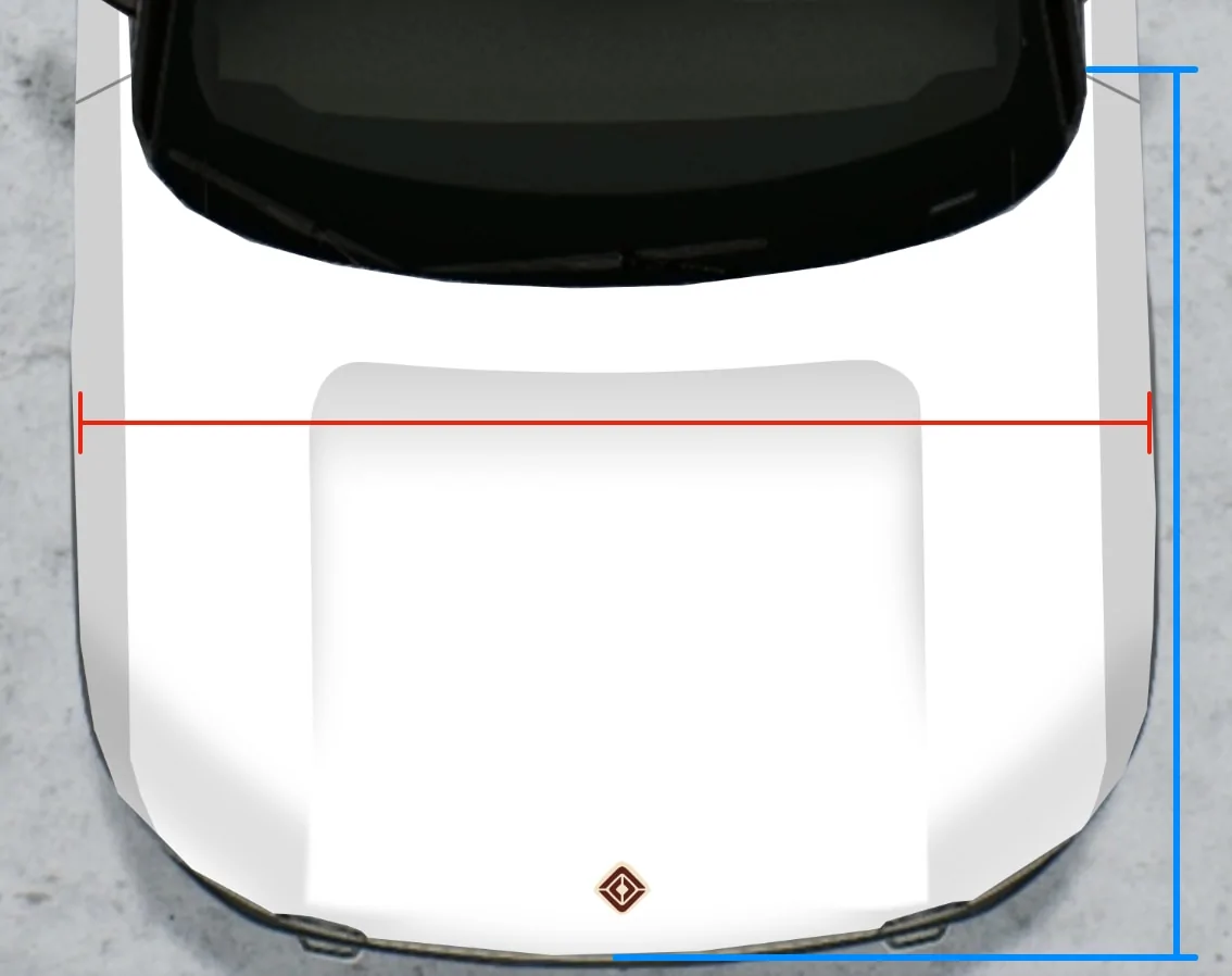 Rivian R1T R1S Need a couple measurements from a current R2 owner please r2-hood-measurements