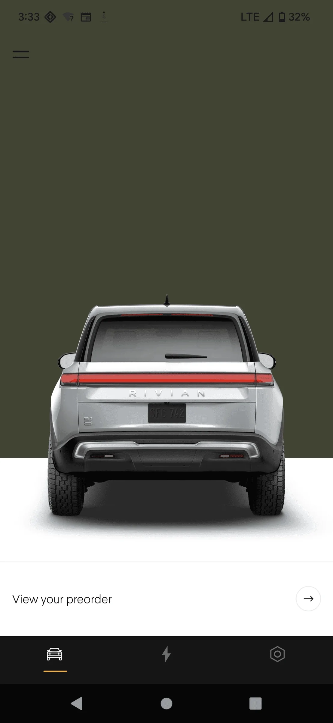 Rivian R1T R1S Rivian App Update 1.3.0 Screenshot_20220315-153330~2