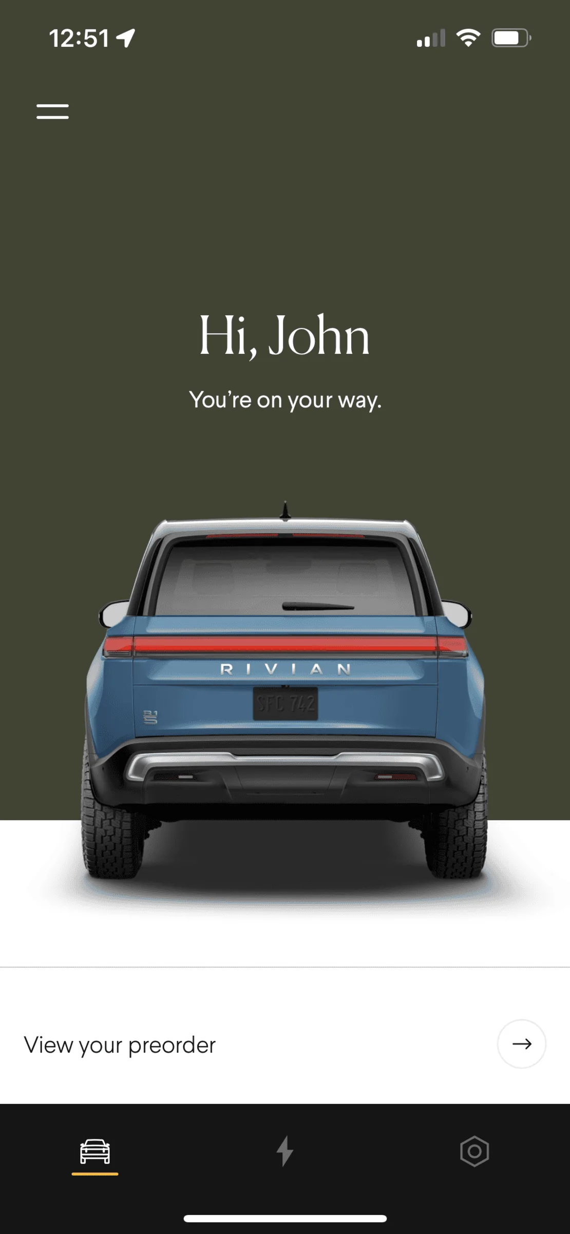 Rivian R1T R1S Rivian App Update 1.3.0 IMG_3267