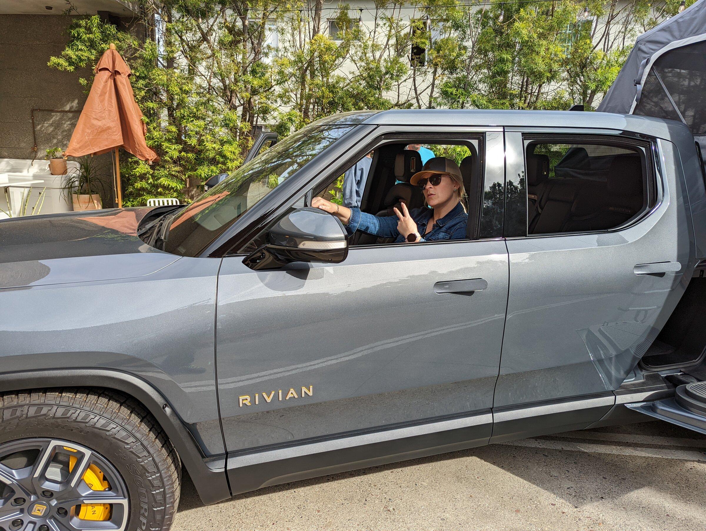 Rivian R1T R1S Test driving tomorrow!!! PXL_20220315_230100727