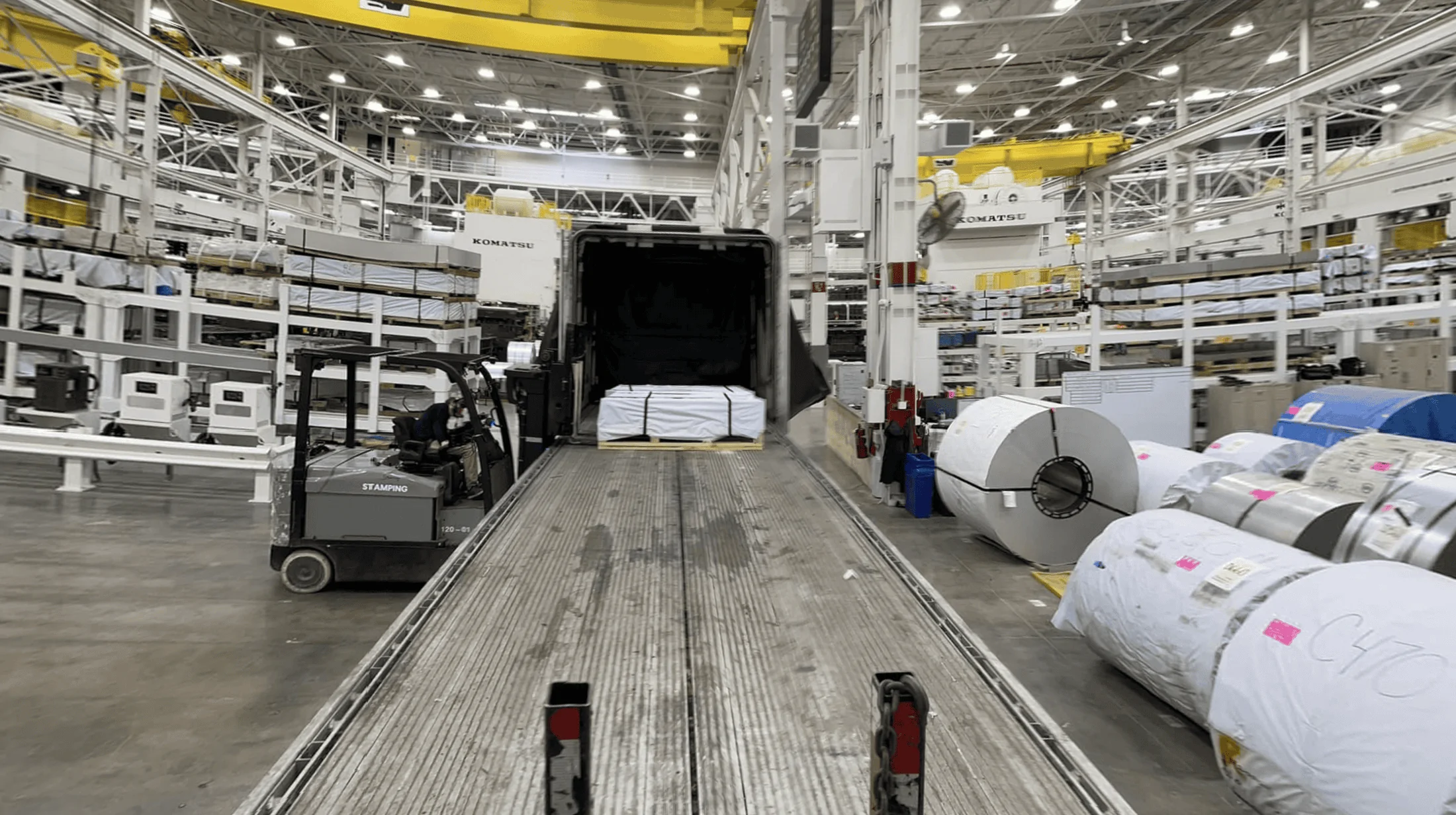 Rivian R1T R1S Factory production floor - recent look 2