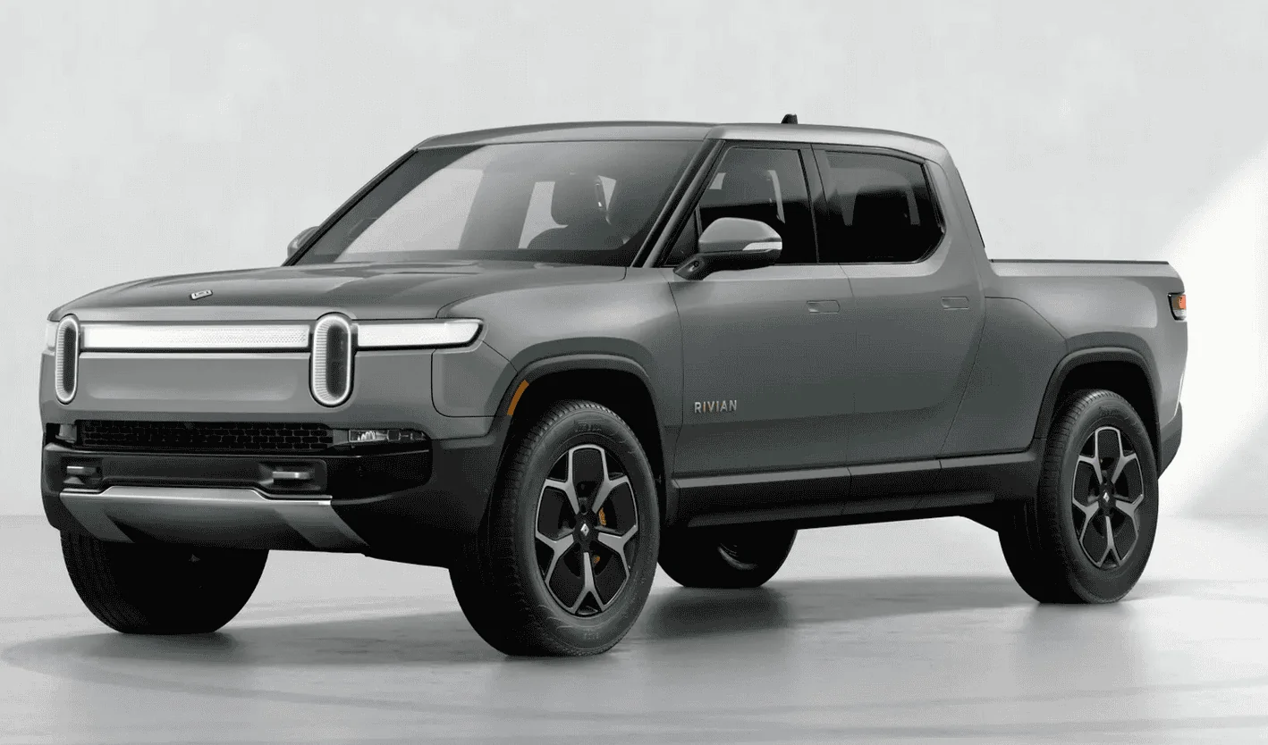 Rivian R1T R1S LIMESTONE Rivian R1T seen at Salt Lake City Delivery Center! 1647951225910