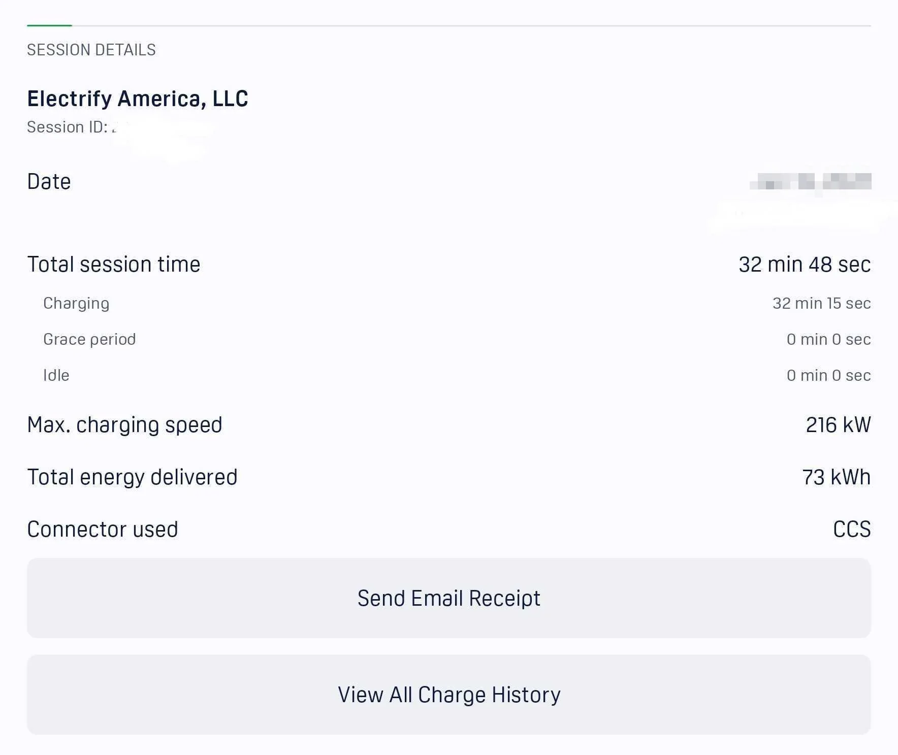 Rivian R1T R1S EA DC charge session data points Screenshot_20220125-135026_Electrify America