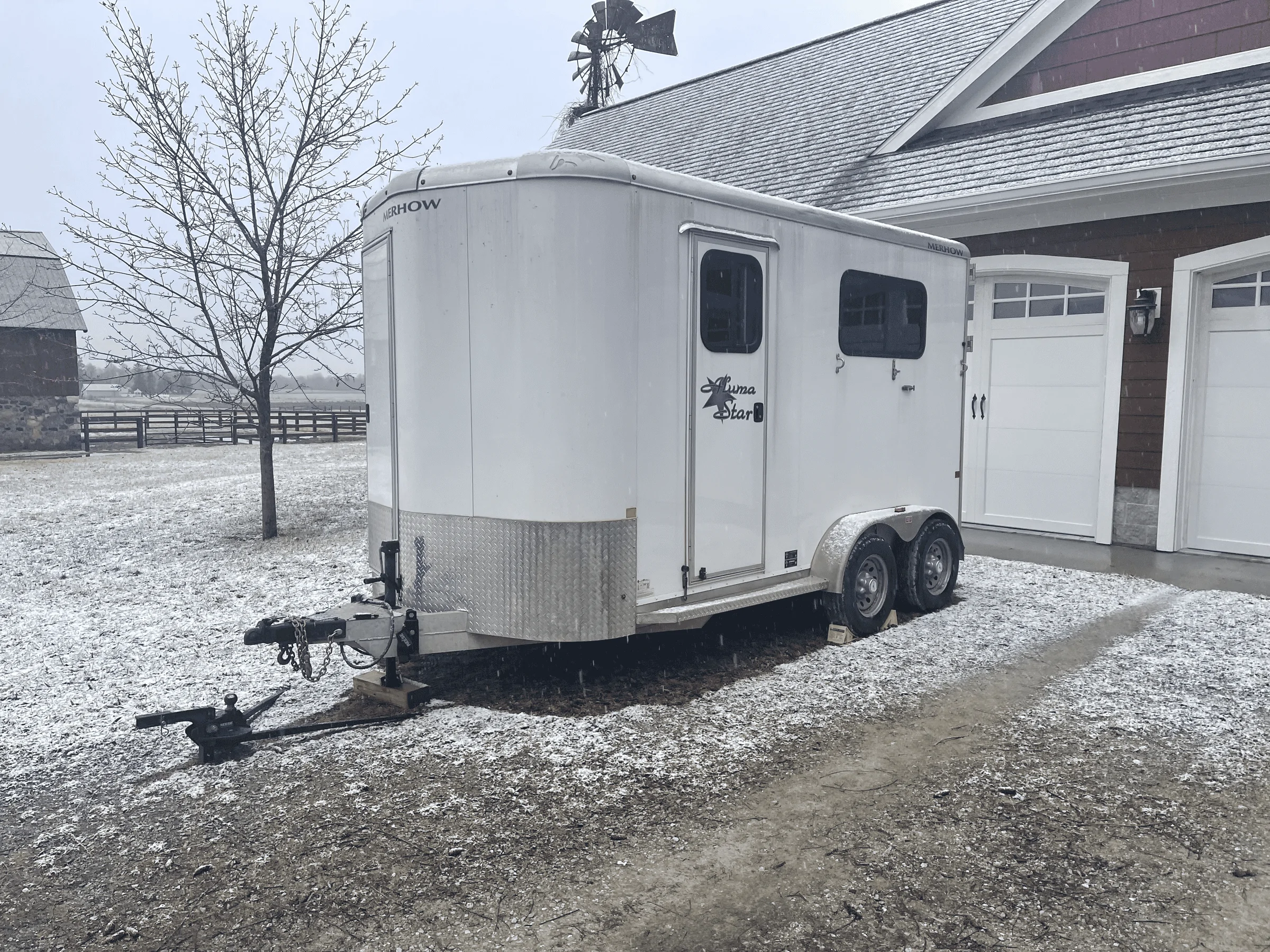 Rivian R1T R1S Can the Rivian with Max Pack tow this trailer 167 miles in the cold? tempImagetMnS9l