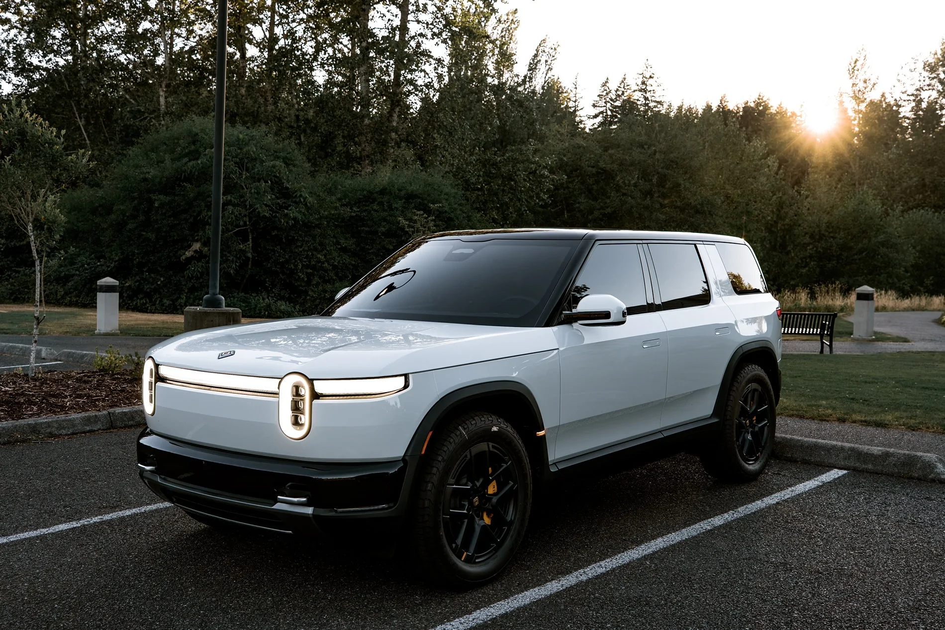 Rivian R1T R1S Traded the Tri Motor R1T for an R2 - The R2 is impressing me more and more DSC04518