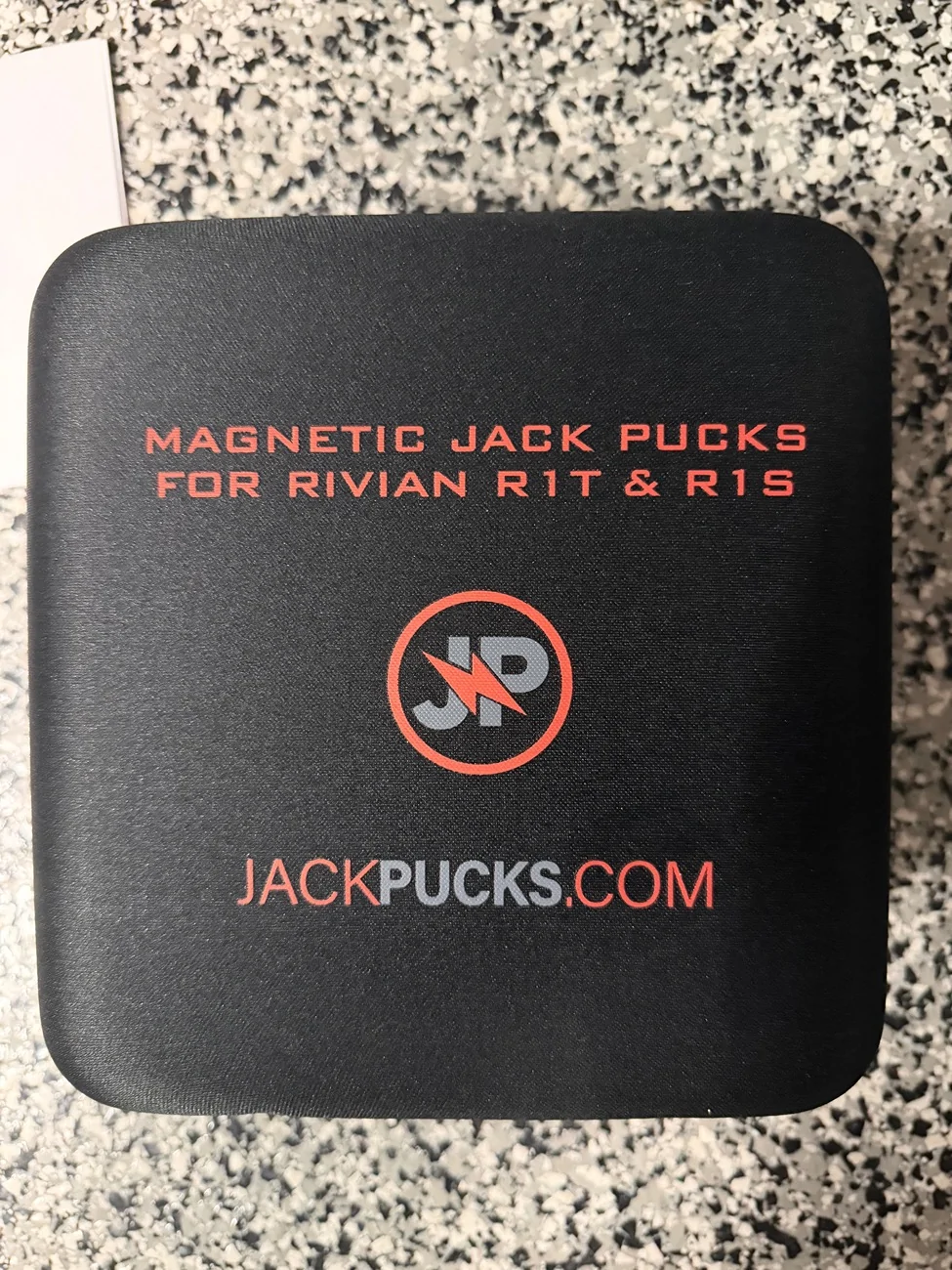 Rivian R1T R1S Jackpucks 4 pack, Yellow, Magnetic w/ Case IMG_4276