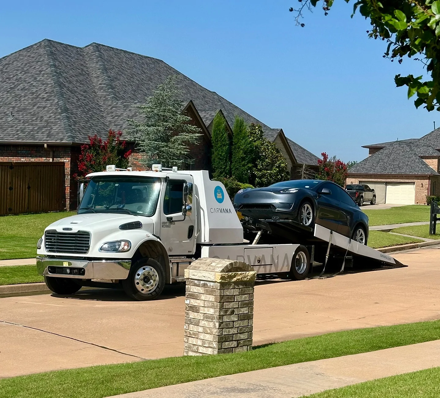 Rivian R1T R1S R2 Towed 24 hours In (after charging issues at Tesla Supercharger) IMG_4557
