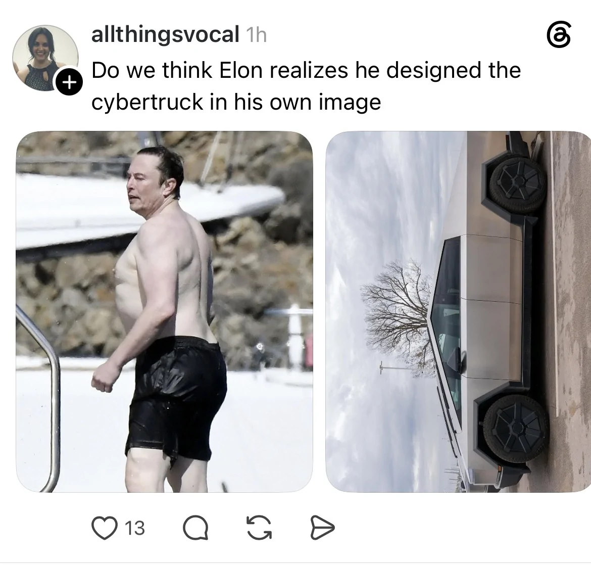 Rivian R1T R1S Cybertruck Laugh of the Day [⚠️ WARNING: NO POLITICS; MEMBERS BANNED] IMG_1094