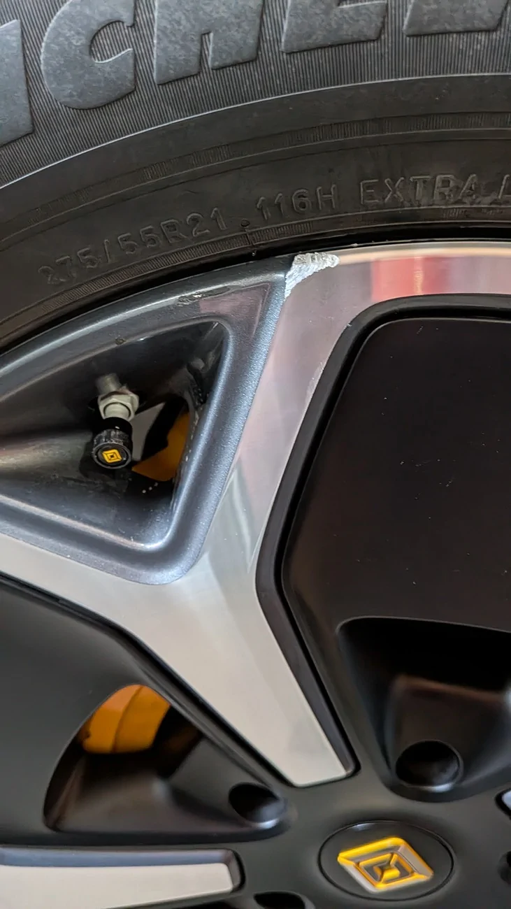 Rivian R1T R1S First Battle Scar 3702