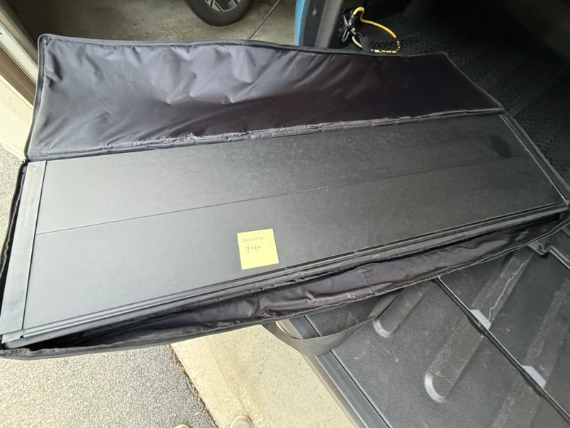Rivian R1T R1S OEM R1T Manual Tonneau Cover w/ Bag IMG_2219