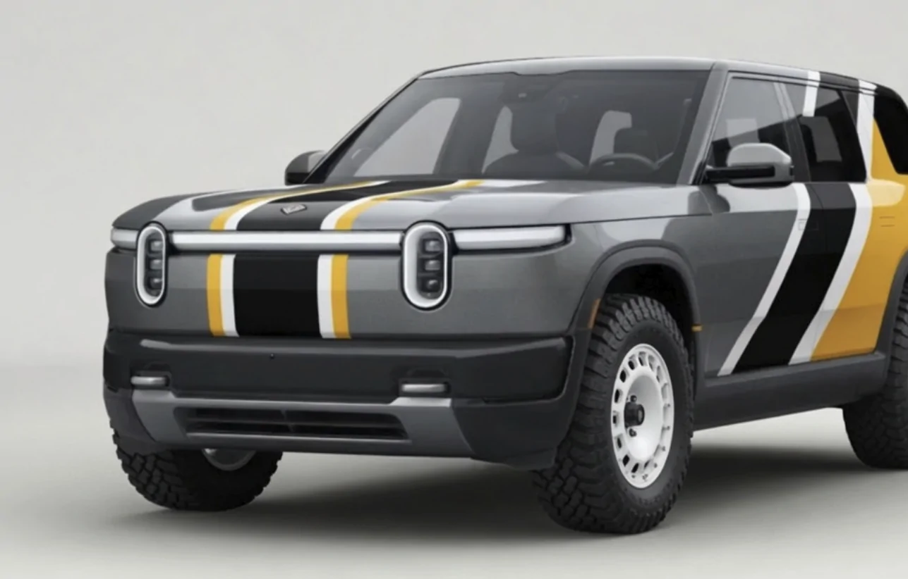 Rivian R1T R1S Need a couple measurements from a current R2 owner please ColorStripes_Exampl
