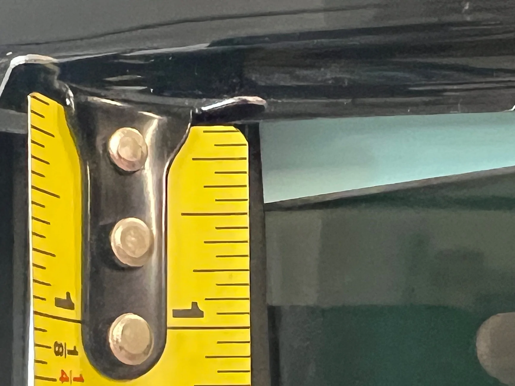 Rivian R1T R1S Installed R1T Window Visor on R1S IMG_2914
