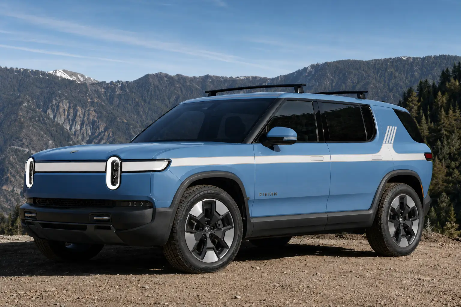 Rivian R1T R1S Esker Silver R2 finally marketed by Rivian! Hi-res official images (Updated With More) 1785427835139-pa