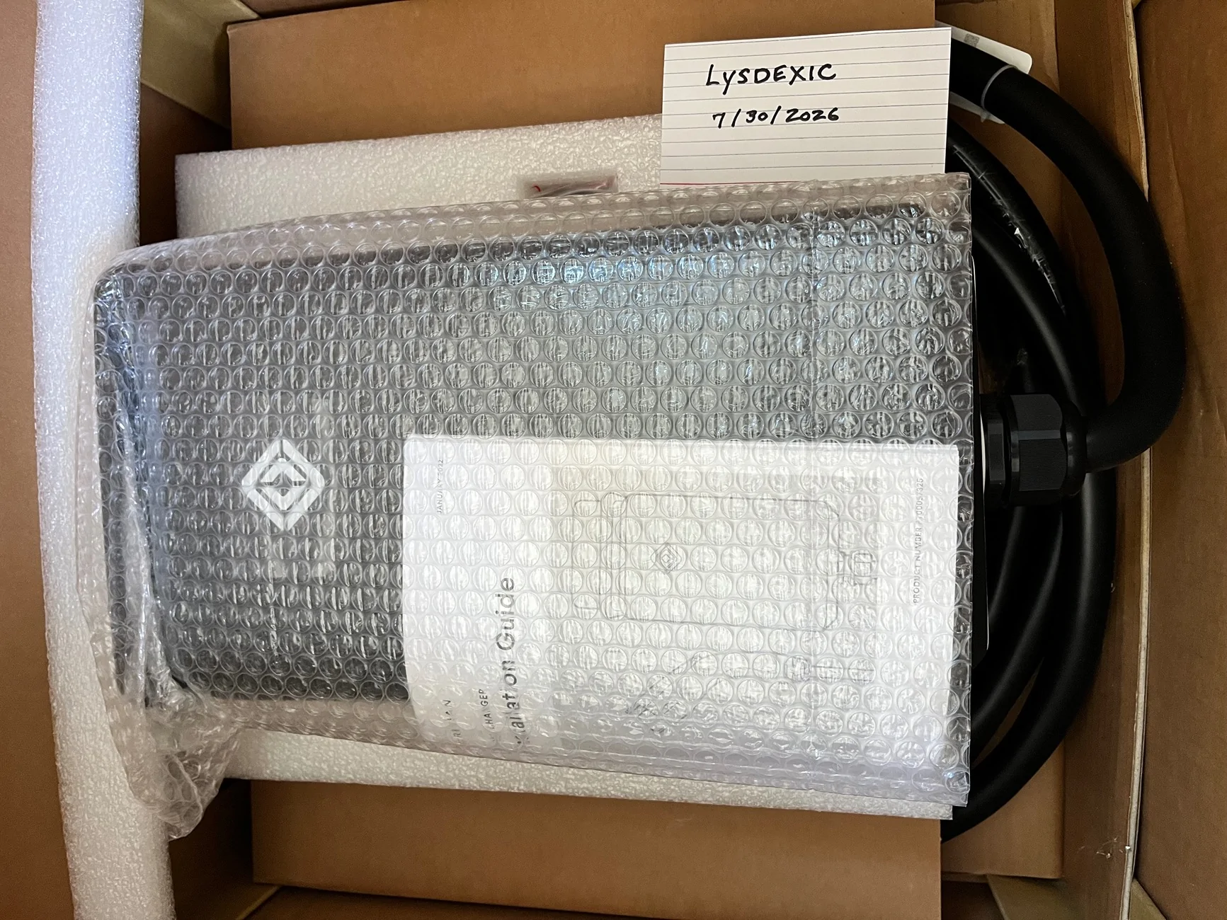 Rivian R1T R1S Rivian (OEM) Wall Charger - in box IMG_4839