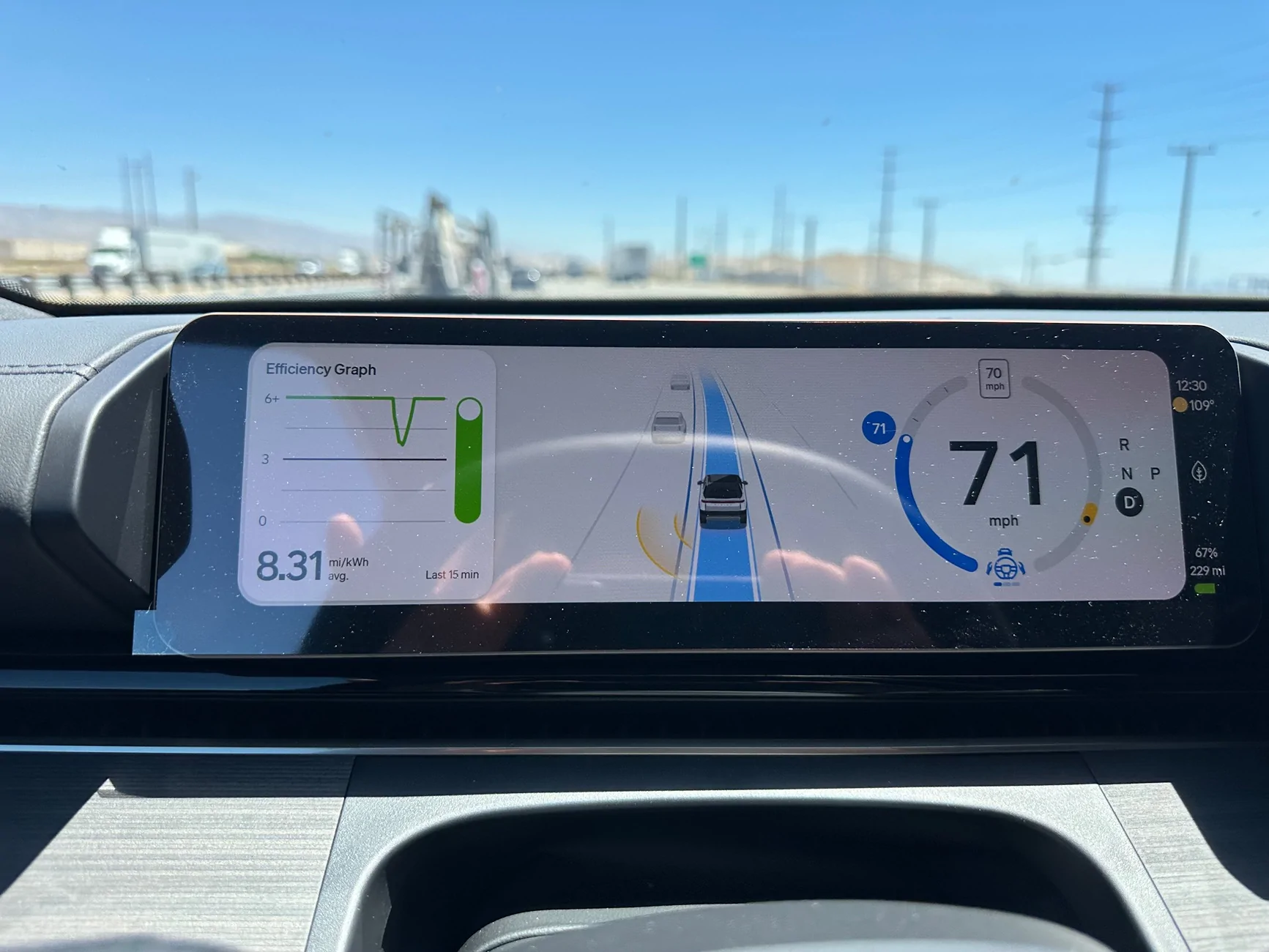 Rivian R1T R1S R2 - Real world 259 mile round trip efficiency results IMG_1970