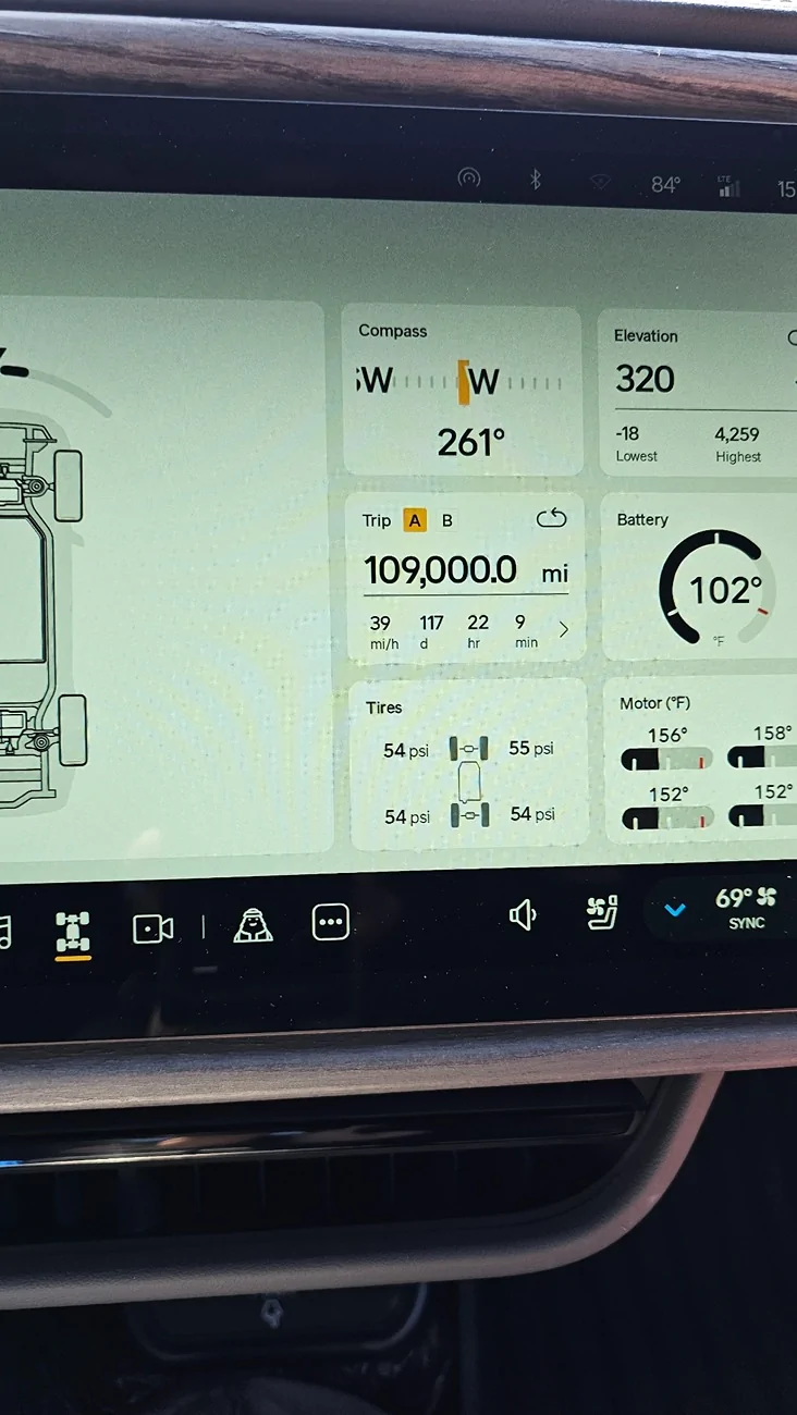 Rivian R1T R1S “100k milestone” Yes and we are not looking back!! 1785510562932-73